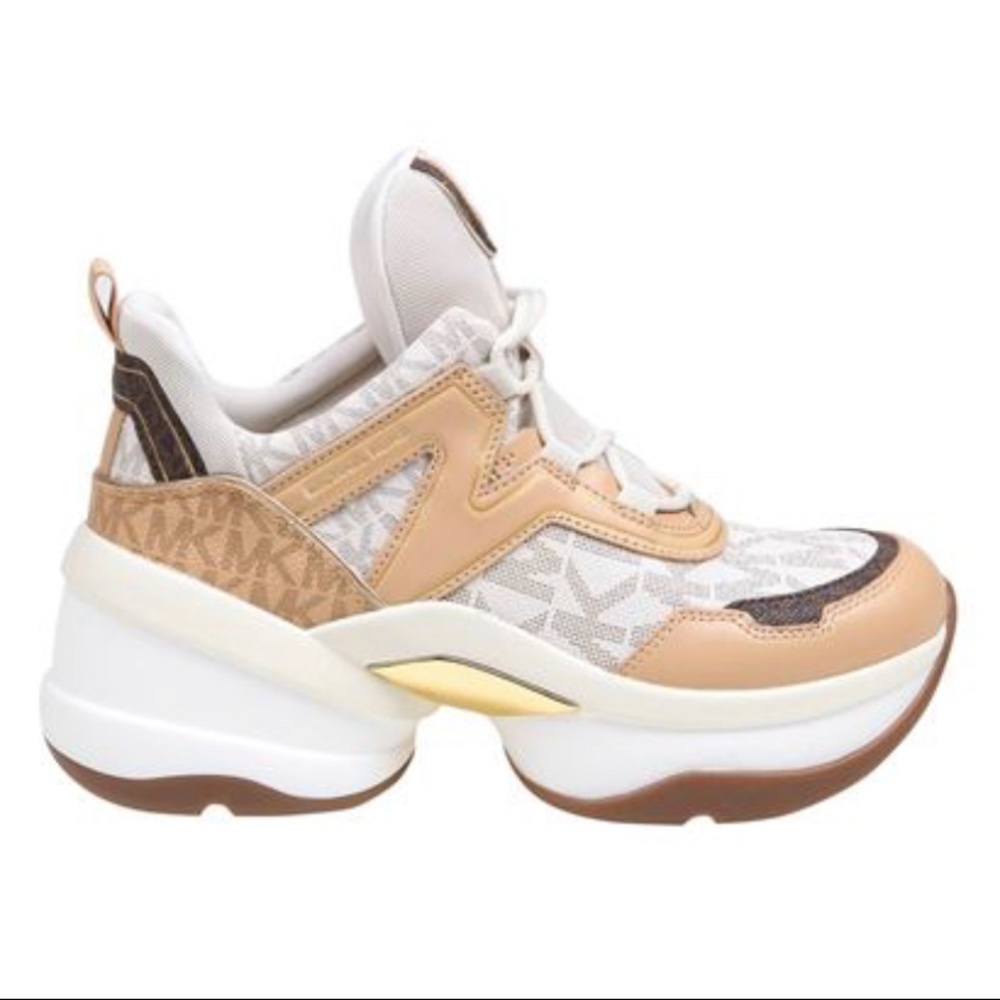 Michael Kors Olympia Monogram Trainers